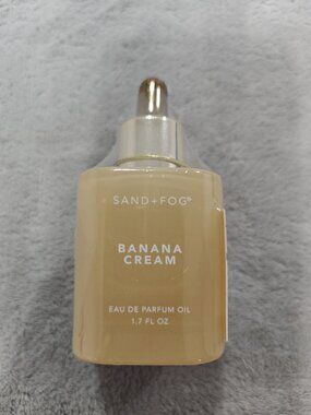 Sand + Fog Banana Cream 1.7 Oz Parfum Oil Sealed